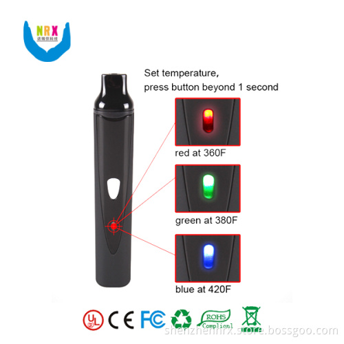 E Cigarette Portable Herbal Vaporizer with LED Dry Herb Titan-1